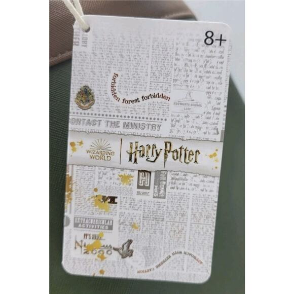 Loungefly Harry Potter Golden Snitch Moving Wings Mini Backpack Bookbag - Picture 7 of 10